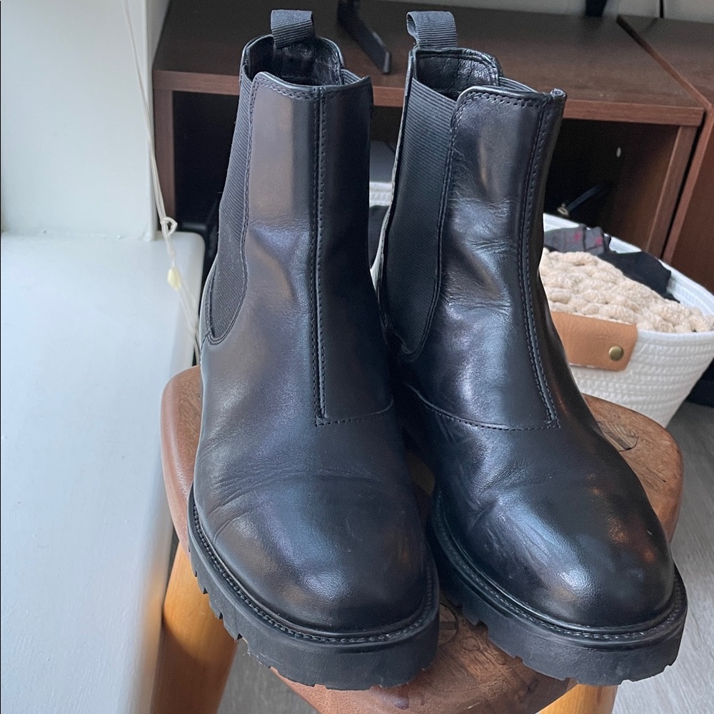 Vagabond Black Ankle Boots